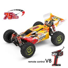 Cars WLtoys 144001 144010 4WD RC Car 2.4G 60KM/H 75KM/H Electric High Speed Racing Car OffRoad Drift Remote Control Vehicle Toys