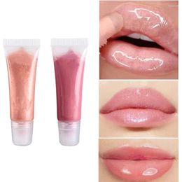 Storage Bottles 5PCS 10/15ml Lip Gloss Tube Refillable Empty Clear/colorful Makeup Cosmetic Containers Soft Lipgloss Lipstick Tubes