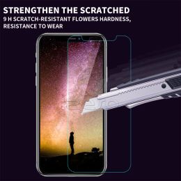 iPhone Screen Protector Tempered Glass Screen Protector for iPhone 15 14 13 12 Pro Max 11 XR 8 7 Plus Full Glue Clear Retail Packaging ZZ