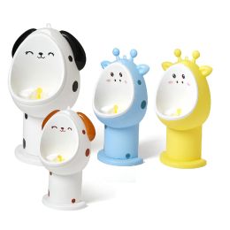Shirts Baby Boy Wallmounted Hook Animal Potty Toilet Training Stand Vertical Urinal Pee Infant Toddler Bathroom Adjustable Pot Trainer