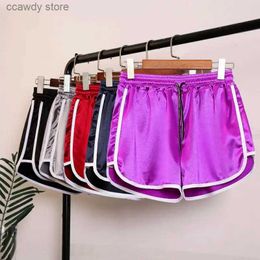 Womens Shorts Fashionable Summer Short Womens High Waist Sexy Girls Solid Color Casual Fa S-5XL H240424