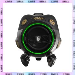 Speakers GravaStar Venus G2 Pro Wireless Bluetooth Speaker TWS Stereo Surround HiRes Bass Boost RGB Gaming Speaker For Pc Outdoor Gift