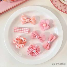 Hair Accessories 3 Pcs/Set Baby Gilrs Cute Sweet Mesh Flower Bow Ornament Hair Clips Children Lovely Barrettes Hairpins Kids Hair Accessories