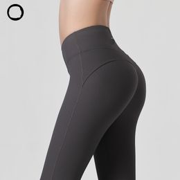 Üst ll yüksek bel yoga tozluk pantolon kadınlar push-up fitness yumuşak lululy lemen hizalama elastik kalça asansör t şeklinde spor pantolon koşu bayan legging yüksek kalite