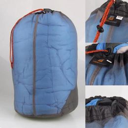 Storage Bags Camping Sports Mesh Bag Ultralight Travel Stuff Sack Drawstring Travelling Organiser Portable Outdoor Tool