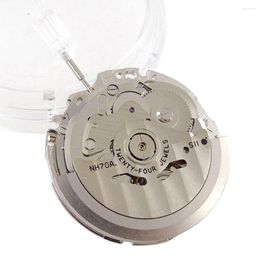 Storage Bags Japan NH70/NH70A Hollow Automatic Watch Movement 21600 BPH 24 Jewels High Accuracy Fit For Mechanical Watches