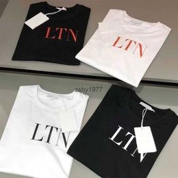 Mens t-shirts round neck letters printed t shirt tshirts designer Italy summer casual t-shirt for mens womens unisex 100% cotton tees womens shirts 11 COLORS