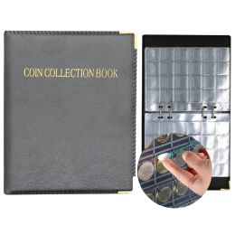 Bags 480 Pockets Coin Collection Book Holder 20 Pages Coin Collection Holder Album Organiser Box for 20/25/27/30mm Coin Supplies