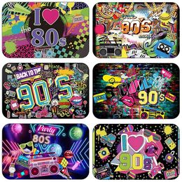 Party Decoration 1 Piece 8090s Background Hip Hop Graffiti Brick Wall Retro Broadcast Fashion Pography Suitable For Back To T