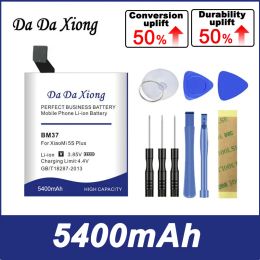 Readers Dadaxiong 5400mah Bm37 Battery for Xiaomi Mi 5s Mi5s Plus Phone Bateria