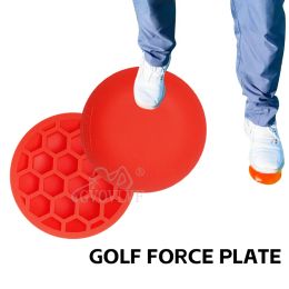 Aids 2pcs Golf Force Pedal Golf Training Aid Increase Club Head Speed Ground Reaction Force and Stability For Golfers Training