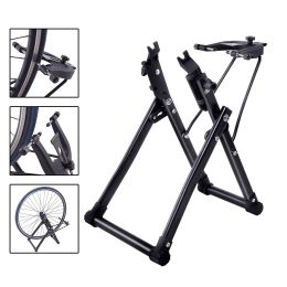 Tools Bike Wheel Truing Stand Tyre Truing Stand Holder Support Mountain Road Bike Adjustable Maintenance Tool for 16 29 inch Bike