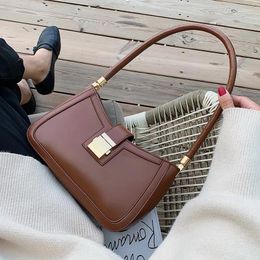 Totes Simple Soft Leather Bag Western Style Female Fashion Texture Messenger All-match Small Square Lipstick Box