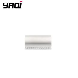 Blades Yaqi Matte Chrome Colour Scalloped Bar Double Edge Safety Razor Head for Mens