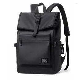 Backpack High Quality Leisure Commuting Men PU Leather Bagpack Large Laptop Backpacks Male Mochilas Schoolbag For Teenagers Boys