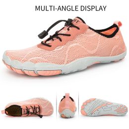 Shoes Aqua Shoes Women Barefoot Shoes Beach Shoes Upstream Shoes Breathable Sport Shoes Quick Drying River Sea Water Sneakers Hiking