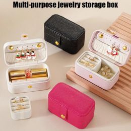 Jewellery Pouches Mini Portable Organiser Travel Gift Storage Boxes Earring Necklace Display Ring Holder Packaging Jewel