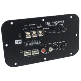 Amplifiers Car Subwoofer Amplifier Board, 500W Subwoofer High Power HiFi Bass Amplifier Board DC 12V