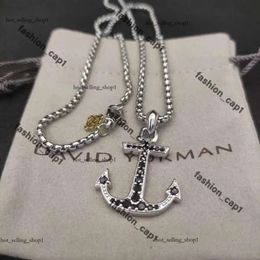 Fashion DY Men's Necklace David Yurma Necklace for Woman Designer Jewelry Silver Vintage X Shaped Mens Luxury Jewelry Women Man Boy Lady Gift Party High Quality 596