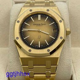 AP Classic Wrist Watch Royal Oak Series Mens Watch 16202BA.OO.1240BA.02 Luxury Swiss Gold Watch