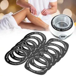 Waxing 100Pcs Waxing Machine Cleaning Protection Paper Wax Heater Accessories 50pcs Round + 50pcs Quadrate Hair Removal Tools