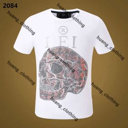 PLEIN BEAR T SHIRT Mens Designer Tshirts Brand Clothing Rhinestone Skull Men T-Shirts Classical High Quality Hip Hop Tshirt Casual Top Tees Philipe Plein Shirt 618