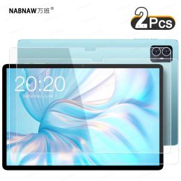 Protectors 2 Pieces HD Scratch Proof Screen Protector Tempered Glass For Teclast M50 Pro 2023 10.1inch Tablet Protective Film Free Bubble