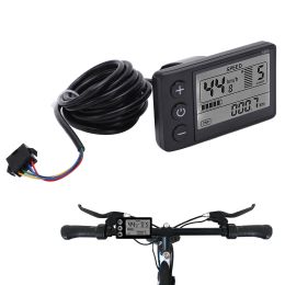 Accessories Electric Bike Dashboard Lcd Display Bicycle Display Lcd Metre 24V 36V 48V Scooter Control Panel with Sm/waterproof Plug