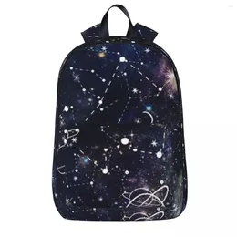 Backpack Star Constellation Galaxy Planet Boy Girl Bookbag Students School Bag Cartoon Kid Rucksack Laptop Shoulder
