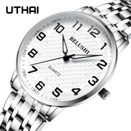 Watches Uthai H10 Men Watch for Women Lover Watches Waterproof Quartz Watches Male Ladies Girls Lady Watch Clock Free Shipping