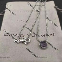 Fashion DY Men's Necklace David Yurma Necklace for Woman Designer Jewelry Silver Vintage X Shaped Mens Luxury Jewelry Women Man Boy Lady Gift Party High Quality 283