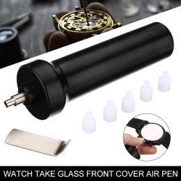 Cases 1set Watch Glass Crystal Open Removal Tool Watch Repair Air Pressure Pump Watch Glass Opener Remover Air Pump Repair Tool