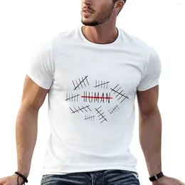 Men's Polos Human T-Shirt Summer Tops Quick-drying Clothes Tee Shirt Mens Clothing