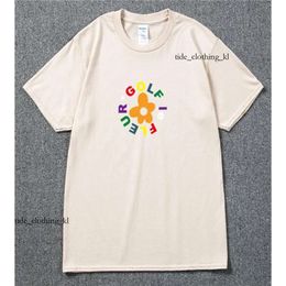 Designer t shirt golf le fleur Flower Tee Vote Igor Tyler the Creator Skate T-shirt Cotton Men Casual Swag Womens Hip Hop 979