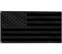 High Quality Black American Flags 3x5 Indoor Outdoor use 3x5ft 150x90cm 100D 100 Polyester Fabric Digital Printed7763214