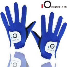 Gloves 1Pair Left Right Hand Golf Gloves Junior Boys Girls Kids Glove Youth Toddler White Blue Red Yellow Age 210 Years Drop Shipping