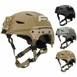 Safety Tactical MIC FTP BUMP Helmet EX Airsoft Simple System Black/Sand/Gray