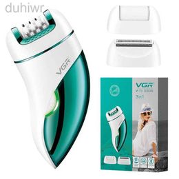 Epilator 3in1 Rechargeable Women Epilator For Face Body Electric Shaver Female Hair Removal Bikini Trimmer Leg Lady Shaver Callus Remover d240424