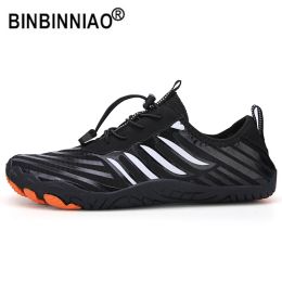 Shoes BINBINNIAO Water Shoes for Women Men Barefoot Beach Shoes Upstream Breathable Sport Shoe Quick Dry River Sea Aqua Sneakers