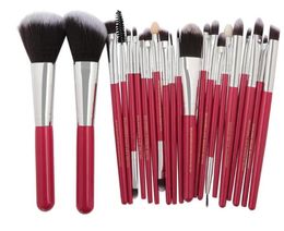 MAANGE Brand Professional 22pcs Cosmetic Makeup Brushes Set Blusher Eyeshadow Powder Foundation Eyebrow Lip Make up Brush kit290l6679686