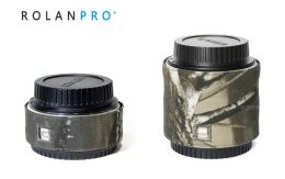 Filters Rolanpro Camera Lens Camouflage Rain Cover Barlow Cover for Canon Dslr Camera Barlow 1.4xiii , 2.0x Camera Barlow Sleeve