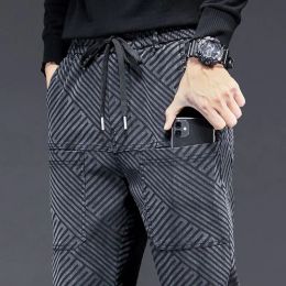 Pants Jeans Men's Sweatpants Y2k Cargo Pants Hip Hop Casual Luxury Designer Clothing New Vintage