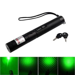 Pointers Powerful 303 532nm Pencil Green Laser Indicator Flashlight External Flashlight Professional Travel Indicator Shotgun Laser