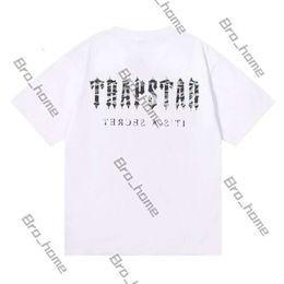 2024 Trapstar T Shirt Tshirt Tee Designers T Shirt Summer Loose Cotton Tshirts Fashion Man Casual Trapstar Short Luxurys Clothing Street Short Sleeve Size S-xxl 983