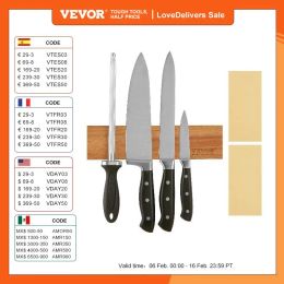 Processors VEVOR 10/16/24'' Magnetic Knife Holder for Wall with Extra Strong Magnet No Drilling Knife Strips Organiser for Knives Utensils