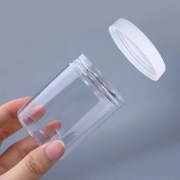 Bottles 120ML Clear plastic jar with Lid Empty Cosmetic Container Makeup Box Travel Refillable Bottles Food storage container 10PCS