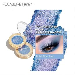 FOCALLURE Glitter Eyeshadow Palette Chameleon Monochrome Metallic Shiny Pigment Shimmer Eye Shadow Powder Women Makeup Cosmetics