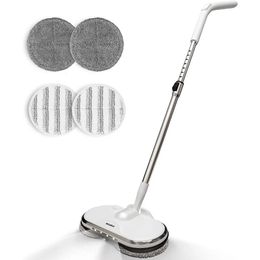 Electric Mop for Floor Cleaning Spin with Water Sprayer and LED Headlight 240418