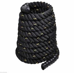 Training 15quot Poly Dacron 30039 Battle Rope Exercise Workout Strength Undulation9524672