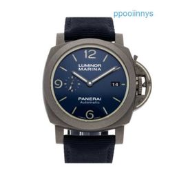 Panerei Luxury Watches Luminors Due Series Swiss Made Luminors Marina Automatique Titane Montre Homme Date Pam 1117 MFRP